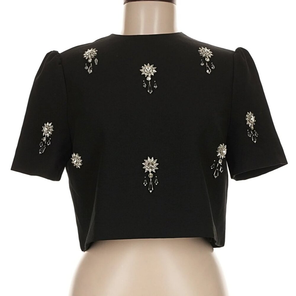 Odd Muse Crystal Tee in Black Medium - Picture 3 of 8